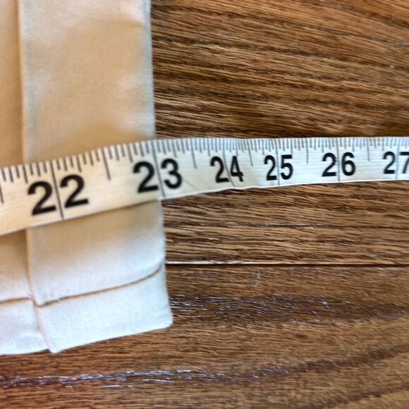 Chico's Cream Cropped Cuff Pants - Picture 4 of 9